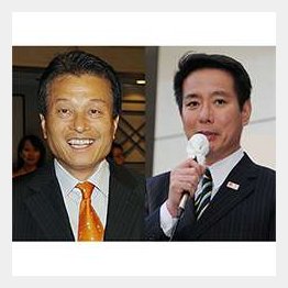 パソナの南部代表（左）／（Ｃ）日刊ゲンダイ