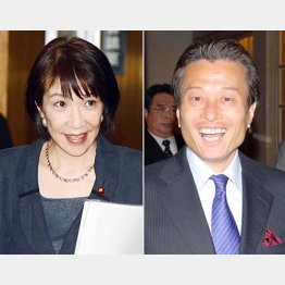 自民党の高市政調会長とパソナの南部代表／（Ｃ）日刊ゲンダイ