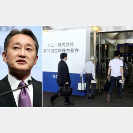 突き上げ食らった平井社長／（Ｃ）日刊ゲンダイ