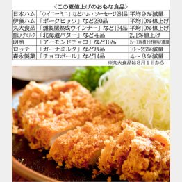 とんかつ店も苦しい／（Ｃ）日刊ゲンダイ