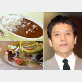 左下はラタトゥイユのゼリー寄せ／（Ｃ）日刊ゲンダイ