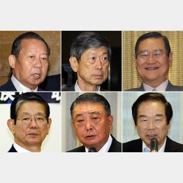 入閣が取り沙汰される６人／（Ｃ）日刊ゲンダイ