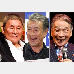３人は“同学年”／（Ｃ）日刊ゲンダイ