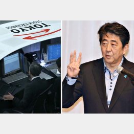 支持率も下落／（Ｃ）日刊ゲンダイ