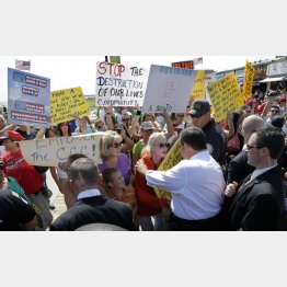 ニュージャージー州では大騒ぎ／（ＡＰ）