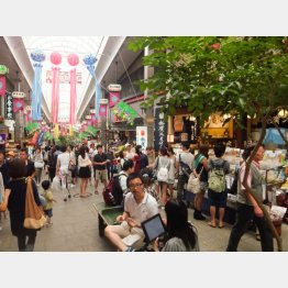 駅前平和通り商店街／（Ｃ）日刊ゲンダイ