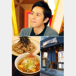 徳井のオーダーは「カレーチーズつけ蕎麦」／（Ｃ）日刊ゲンダイ