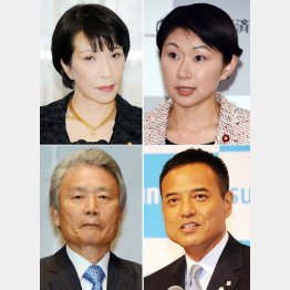 新メンバーの４氏／（Ｃ）日刊ゲンダイ