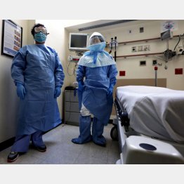 パンデミックが現実味／（Ｃ）ＡＰ