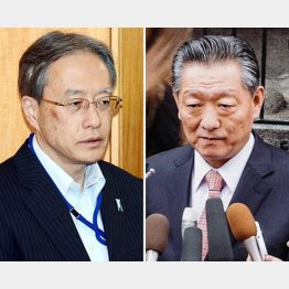 伊原局長と宋日昊担当大使／（Ｃ）ＡＰ