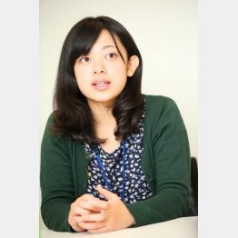 都内の大学に通う川島涼さん／（Ｃ）日刊ゲンダイ