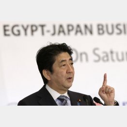 中東歴訪には約４０社の企業が同行…／（Ｃ）ＡＰ