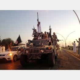 イスラム国の兵士ら／（Ｃ）ＡＰ