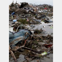 ３・１１大地震のときの東北被害／（Ｃ）日刊ゲンダイ
