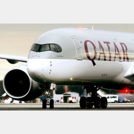 日本路線撤退を検討しているというカタール航空／（Ｃ）ＡＰ