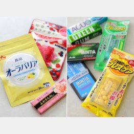 豊富な関連商品／（Ｃ）日刊ゲンダイ