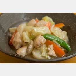 塩味の八宝菜（Ｃ）日刊ゲンダイ