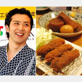 １番人気は「味噌串カツ」（Ｃ）日刊ゲンダイ