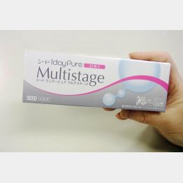 シード社のプレミアム・コンタクトレンズ（Ｃ）日刊ゲンダイ