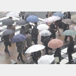 都内で４月降雪は５年ぶり（Ｃ）日刊ゲンダイ