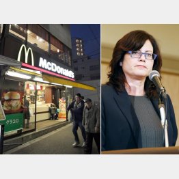 ３８０億円の赤字でも（右・カサノバ社長）／（Ｃ）日刊ゲンダイ