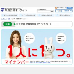 上戸彩のＣＭが認知度アップに貢献!?（政府広報オンラインから）