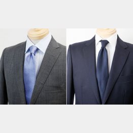 プレゼン用（左）と謝罪用（右）／（Ｃ）日刊ゲンダイ