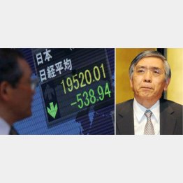 ３０日の終値は５３８円安と急落（Ｃ）日刊ゲンダイ