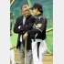 掛布ＤＣと和田監督（Ｃ）日刊ゲンダイ