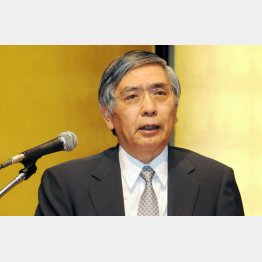 黒田日銀総裁（Ｃ）日刊ゲンダイ