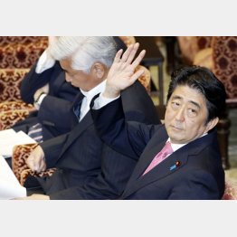 またヤジ飛ばし陳謝の安倍首相（Ｃ）日刊ゲンダイ