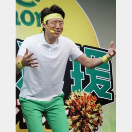 松岡修造が使うのは「スーパーゾーン」（Ｃ）日刊ゲンダイ