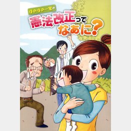 自民党の憲法漫画冊子「ほのぼの一家の憲法改正ってなぁに？」（Ｃ）日刊ゲンダイ