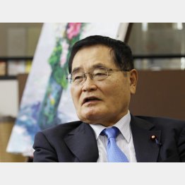 バリバリの改憲派の亀井静香衆院議員（Ｃ）日刊ゲンダイ