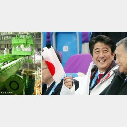 五輪招致で世界に大見えをきった安倍首相（Ｃ）日刊ゲンダイ