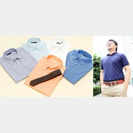 双糸で作られたワイシャツやポロシャツを着る（Ｃ）日刊ゲンダイ