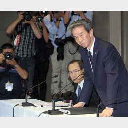 会見は２時間に及んだ（Ｃ）日刊ゲンダイ