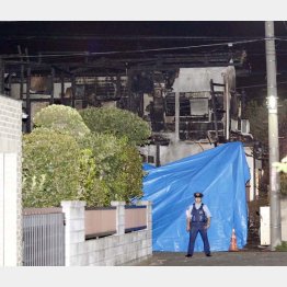 小型飛行機の墜落事故現場（Ｃ）日刊ゲンダイ