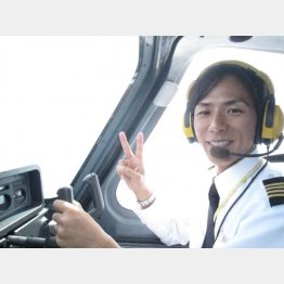 川村機長（本人のフェイスブックから）