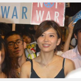 SEALDｓの中心的メンバー・紅子さん（Ｃ）日刊ゲンダイ