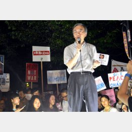 「学者の会」の高橋哲哉教授（Ｃ）日刊ゲンダイ