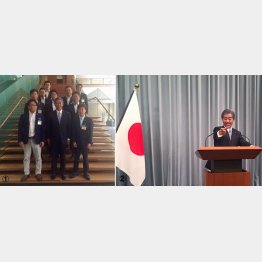 事務所は「冗談です」とコメント（岩屋毅衆院議員のフェイスブックから）