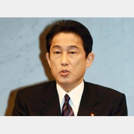 「強く抗議した」と岸田外相（Ｃ）日刊ゲンダイ