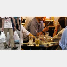 家呑みも外呑みも…（Ｃ）日刊ゲンダイ