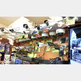 防犯カメラの機能は日進月歩（Ｃ）日刊ゲンダイ