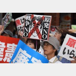 さらに拡大（さようなら原発さようなら戦争全国集会）（Ｃ）日刊ゲンダイ