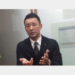 あえて「ヒール役」（撮影・池谷友秀）