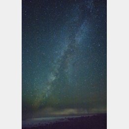 天の川がハッキリと（Ｃ）日刊ゲンダイ