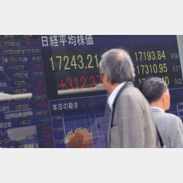 世界株安が“大穴”をあけた（Ｃ）日刊ゲンダイ