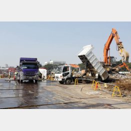 新国立競技場の建設予定地（Ｃ）日刊ゲンダイ